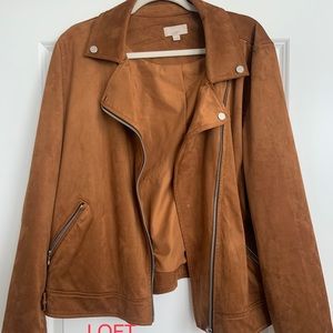 LOFT suede jacket